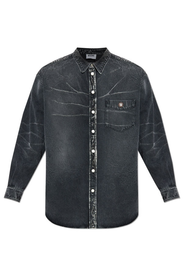 けんこう様。専用。MOSCHINO モスキーノ　デニムシャツ Moschino Denim shirt with logo | Men's Clothing | Vitkac
